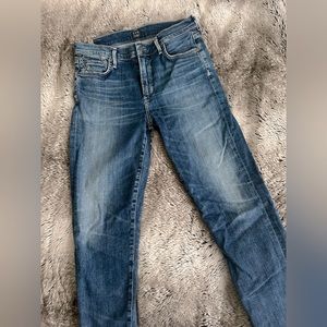 C Of H  Rocket Crop Highrise Jeans